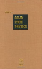 Cover of: Solid State Physics, Volume 52 (Solid State Physics)