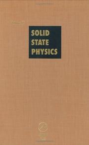 Cover of: Solid State Physics (Volume 57) (Solid State Physics)