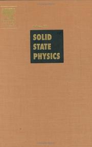 Cover of: Solid State Physics, Volume 59 (Solid State Physics)