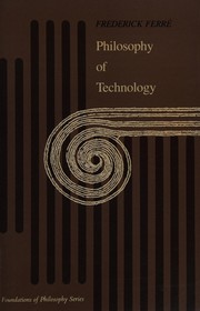 Cover of: Philosophy of technology