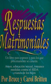Cover of: Respuestas Matrimoniales