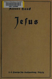 Cover of: Jesus: gesammelte Vorträge