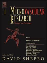 Cover of: Microvascular Research: Biology and Pathology, Two-Volume Set, Volume 1-2