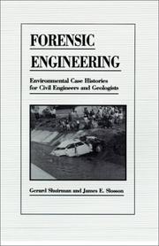 Cover of: Forensic engineering | Gerard Shuirman