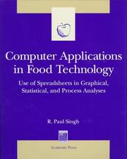 Cover of: Computer applications in food technology: use of spreadsheets in graphical, statistical, and process analyses