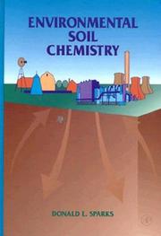 Cover of: Environmental soil chemistry