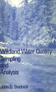 Cover of: Wildland water quality sampling and analysis