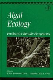 Cover of: Algal Ecology by 