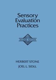 Cover of: Sensory evaluation practices by Herbert Stone