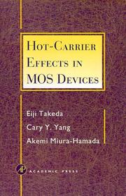 Cover of: Hot-carrier effects in MOS devices | Eiji Takeda
