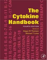 Cover of: The Cytokine Handbook, Fourth Edition, Two Volume Set