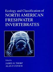 Cover of: Ecology and classification of North American freshwater invertebrates