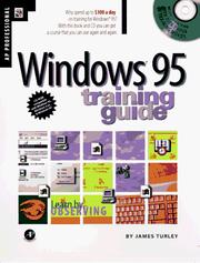 Cover of: Wind ows 95 training guide
