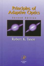 Cover of: Principles of adaptive optics by Robert K. Tyson