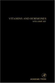 Cover of: Vitamins and Hormones, Volume 51 (Vitamins and Hormones) by Gerald Litwack, Gerald Litwack