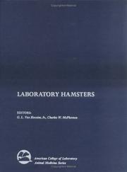 Cover of: Laboratory hamsters by edited by G.L. Van Hoosier, Jr., Charles W. McPherson.