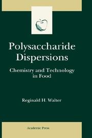 Cover of: Polysaccharide Dispersions by Reginald H. Walter