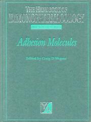 Cover of: Adhesion Molecules (Handbook of Immunopharmacology) by 