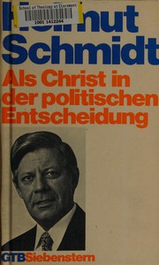 Cover of: Als Christ in der politischen Entscheidung