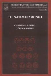 Cover of Thin-Film Diamond I, Volume 76