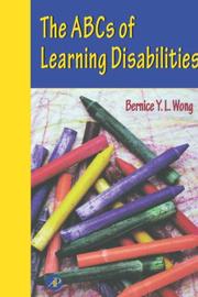 Cover of: The ABCs of learning disabilities