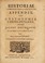 Cover of: Historiae lateralis ad extrahendum calculum sectionis appendix; sive cystotomia Cheseldeniana