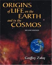 Cover of: Origins of life on the earth and in the cosmos