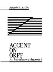 Cover of: Accent on Orff by Konnie K. Saliba