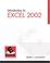 Cover of: Introduction to Excel 2002 (3rd Edition)