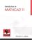 Cover of: Intro to MathCAD 11 (ESource Series)