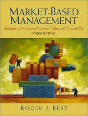 Cover of: Market-Based Management (3rd Edition) by Roger J. Best, Roger J. Best