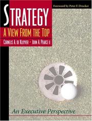 Cover of: Strategy by Cornelis A. de Kluyver, John A. Pearce