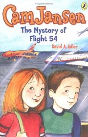 Cover of: Cam Jansen #12 Mystery of Flight 54 (Cam Jansen) by David A. Adler
