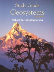 Cover of: Geosystems (Study Guide)