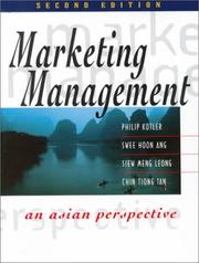Cover of: Marketing Management by Philip Kotler, Swee Hoon Ang, Chin Tiong Tan, Siew Meng Leong