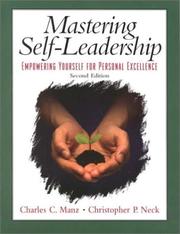 Cover of: Mastering self-leadership by Charles C. Manz