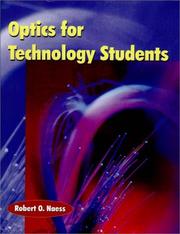 Cover of: Optics for Technology Students | Robert O. Naess