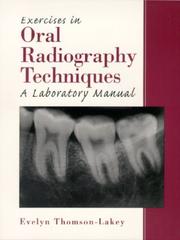 Cover of: Exercises in Oral Radiography Techniques: A Laboratory Manual