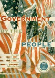 Cover of: Government by the people by James MacGregor Burns ... [et al.].