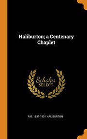 Cover of: Haliburton; a Centenary Chaplet