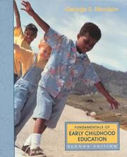 Cover of: Fundamentals of early childhood education by George S. Morrison