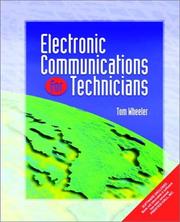 Cover of: Electronic Communications for Technicians