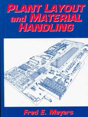 Cover of: Plant layout and material handling