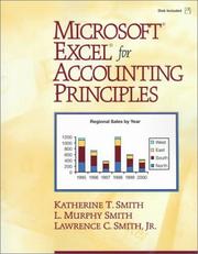 Cover of: Microsoft Excel for Accounting Principles