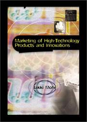 Cover of: Marketing of High-Technology Products and Innovations