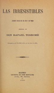 Las irresistibles by Rafael Torromé y Ros
