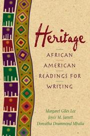 Cover of: Heritage: African American readings for writing