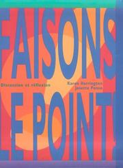 Cover of: Faisons le point! Discussion et reflexion