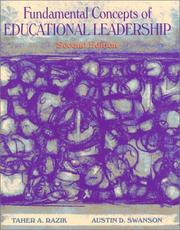 Cover of: Fundamental concepts of educational leadership