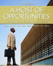 Cover of: Host of Opportunities, A by Hubert B. Van Hoof, Gary K. Vallen, Marilyn E. McDonald, Paul J. Wiener